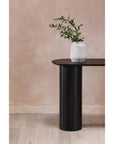 Povera - Acacia Wood Console Table - Black