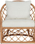 Getaway - Miramar Accent Chair - Light Brown