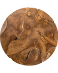 Rhea - Solid Wood Round Coffee Table - Natural