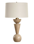 Cullum - Geometric Table Lamp - Light Brown
