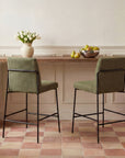 Carrie - Counter Table - Walnut / Brown