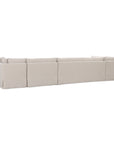 Fable - Slipcover Dining Banquette U-Shape Sectional - Beige