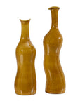 Sienna Flow - Indoor-Outdoor Bottle Vases (Set of 2) - Brown