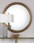 Spera - Round Mirror - Gold