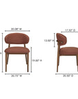 Ellie - Dining Chair - Rust