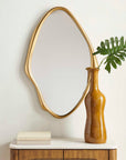 Aster - Abstract Mirror - Gold