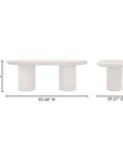 Rocca - Dining Table - Cream