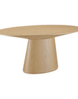 Otago - Oval Dining Table - Natural
