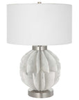 Repetition - Marble Table Lamp - White