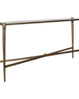 Amara - Console Table - Antique Brass