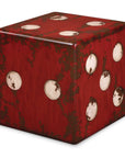 Dice - Accent Table - Red