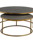 Aragon - Nesting Coffee Tables (Set of 2) - Gray
