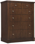 Archives - Six-Drawer Chest - Dark Wood