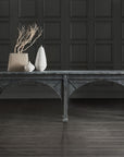 Melange - Thunber Sofa Console - Black