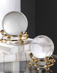 Alega - Spheres (Set of 2) - Gold