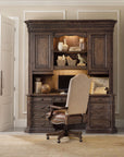 Rhapsody - Tilt Swivel Chair - Beige / Dark Brown