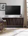 Commerce And Market - 64" Entertainment Console - Black