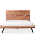 Madagascar - King Platform Bed - Light Brown