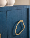 Commerce And Market - Paige Five-Door Credenza - Blue