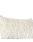 Intrigue - Ellett Pillow 16' x 36' - Natural / Ivory