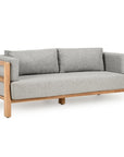 Aston - Outdoor Sofa - Natural / Gray