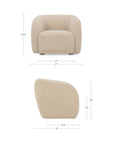 Faye - Accent Chair - Beige