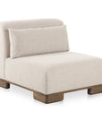 June - Slipper Chair - Oatmeal