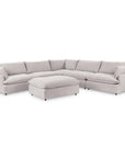 Caplan - 6 Piece Modular Sectional With Ottoman