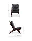 Preston - Accent Chair - Black