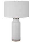 Albany - Farmhouse Table Lamp - White