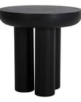 Rocca - Cement Side Table - Black