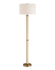 Wessex - Floor Lamp - Gold / White