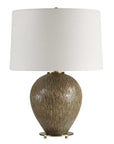 Rya - Ceramic Table Lamp - Brown