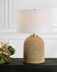 Kendari - Rope & Rattan Table Lamp