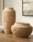 Sandstone Flow - Terracotta Vase