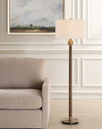 Keros - Floor Lamp - Dark Oak