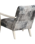 Watercolor - Chenille Accent Chair - Gray
