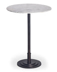 Tori - Outdoor Bar Table - White Marble