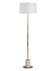 Halen - Brass Floor Lamp - Brass,Gold