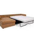Burrow - Sleeper Sectional With Left Storage Chaise - Ginger