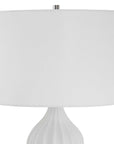 Antoinette - Marble Table Lamp - White