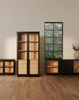 Charlotte - Tall Cabinet - Black