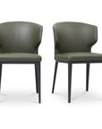 Delaney - Dining Chair (Set of 2) - Dark Green