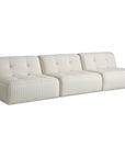 Sunseeker - 3 Piece Outdoor Sofa - Brown Stripe