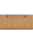 Arik - 4 Door Walnut Cabinet - Woodtone
