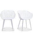 Piazza - Outdoor Chair (Set of 2) - White