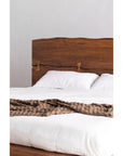 Madagascar - Queen Platform Bed - Light Brown