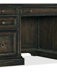 La Grange - San Felipe Executive Desk - Dark Brown