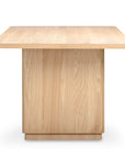Round Off - Small Oak Dining Table - Light Brown / Oak