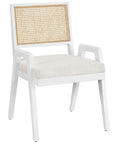 Modern - Sonora Arm Chair - White